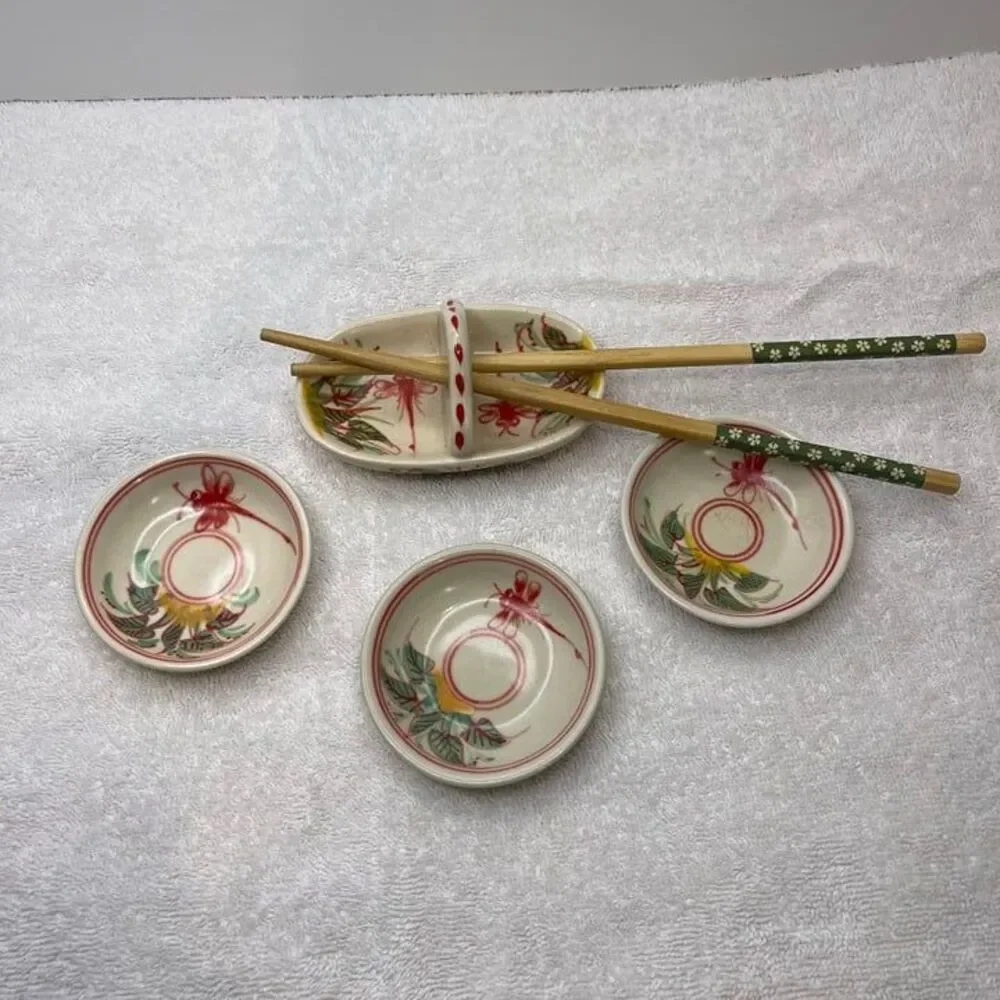 Sushi/Sauce ceramic set from World Market-EUC